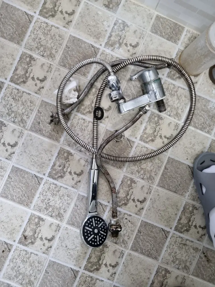 샤워겸용 수전 교체 4